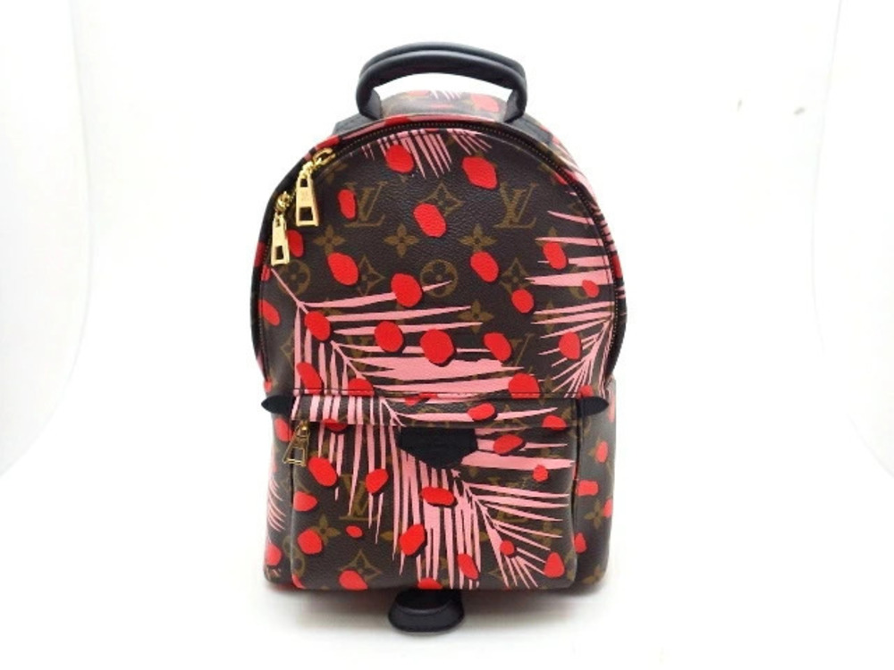 LOUIS VUITTON Palm Springs Backpack Mono Jungle Dot